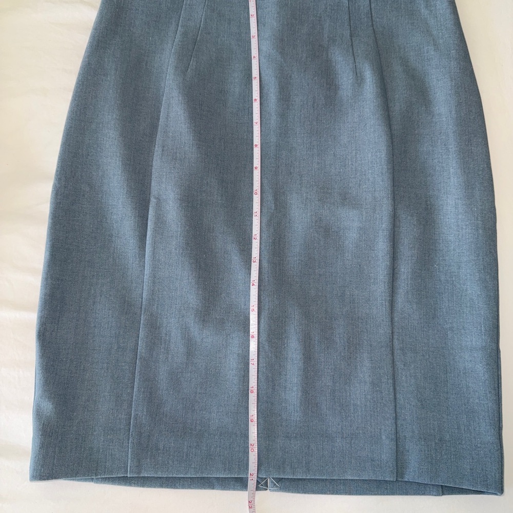 Express Women's Blue Pencil Skirt